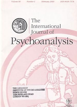 Bild des Verkufers fr Volume 90. Number 1. The International Journal of Psychoanalysis. February 2009. zum Verkauf von Fundus-Online GbR Borkert Schwarz Zerfa