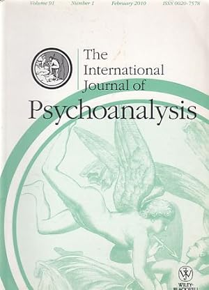 Bild des Verkufers fr Volume 91. Number 1. The International Journal of Psychoanalysis. February 2010. zum Verkauf von Fundus-Online GbR Borkert Schwarz Zerfa