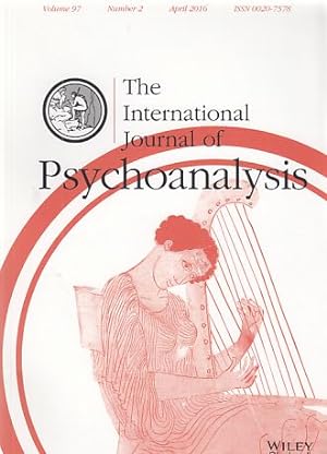 Bild des Verkufers fr Volume 97. Number 2. The International Journal of Psychoanalysis. April 2016. zum Verkauf von Fundus-Online GbR Borkert Schwarz Zerfa