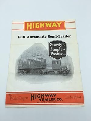 Highway Trailer Full Automatic Semi-Trailer.