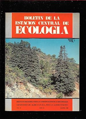 BOLETIN DE LA ESTACION CENTRAL DE ECOLOGIA. NUM. 29