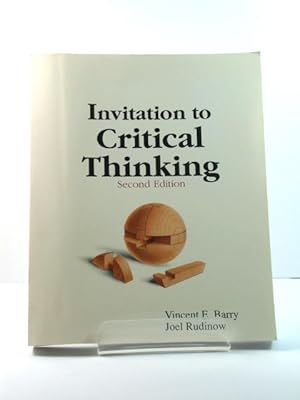 Seller image for Invitation to Critical Thinking for sale by PsychoBabel & Skoob Books