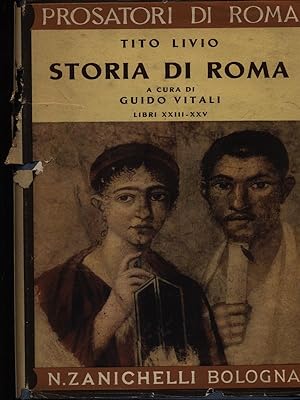 Bild des Verkufers fr Storia di Roma libri XXIII-XXV zum Verkauf von Librodifaccia