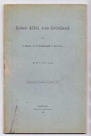 Ueber Albit von Grönland. (Mit Taf. 1 - 5 und 2 Textfig.) Sonder-Abdruck des Meddeleser om Gronla...