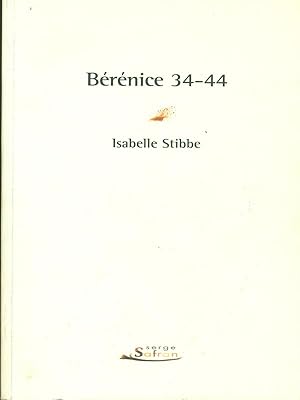 Image du vendeur pour Berenice 34-44 mis en vente par Librodifaccia