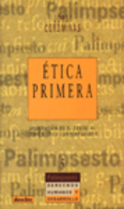 Imagen del vendedor de etica primera. aportacion de x. zubiri al debate etico contemporaneo a la venta por Imosver