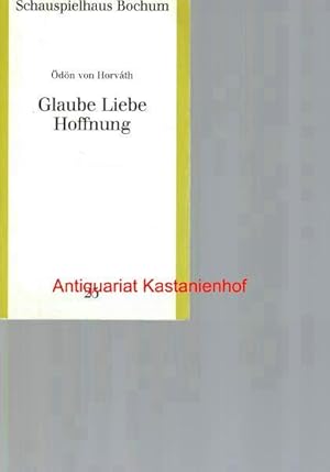 Seller image for Glaube Liebe Hoffnung,Programmbuch Nr. 25. Spielzeit 1987/88, for sale by Antiquariat Kastanienhof