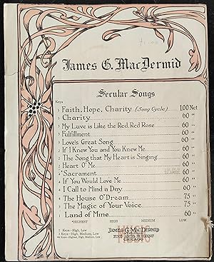 Seller image for Sacrament a Love Song (poem and Sheet music) for sale by Shore Books