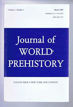 Journal of World Prehistory, Volume 1, Number 1, March 1987