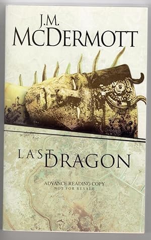 Bild des Verkufers fr Last Dragon by J. M. McDermott (Advance Reading Copy) zum Verkauf von Heartwood Books and Art
