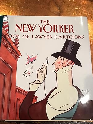 Seller image for THE NEW YORKER BOOK OF LAWYER CARTOONS for sale by Happy Heroes