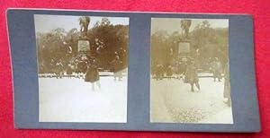 Original Stereoskopie.-Fotografie (Stereobild. Stereophotographie). Innsbruck 1909. 100-Jahr Feie...