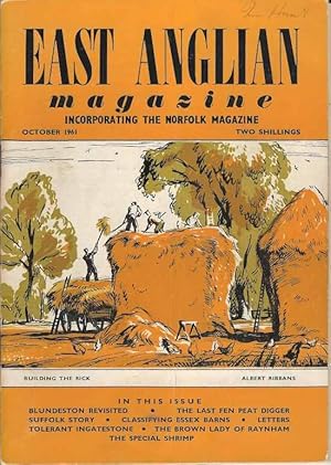 Seller image for East Anglian Magazine October 1961 (Vol 20 No 12) for sale by Joy Norfolk, Deez Books