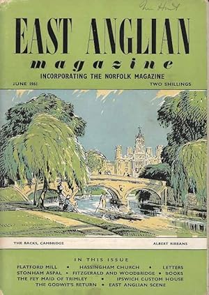 Seller image for East Anglian Magazine June 1961 (Vol 20 No 8) for sale by Joy Norfolk, Deez Books