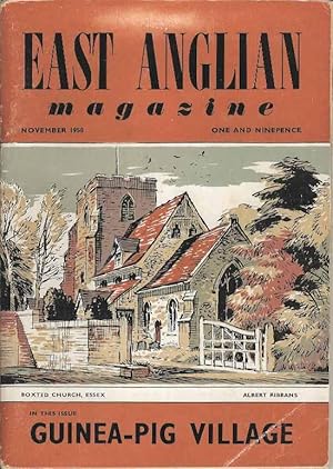 Seller image for East Anglian Magazine November 1958 (Vol 18 No 1) for sale by Joy Norfolk, Deez Books