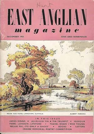 Seller image for East Anglian Magazine December 1958 (Vol 18 No 2) for sale by Joy Norfolk, Deez Books