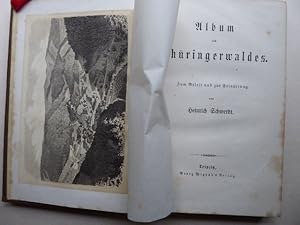 Album des Thüringerwaldes. Zum Geleit und zur Erinnerung. Mit getöntem Holzstich-Frontispiz u. za...