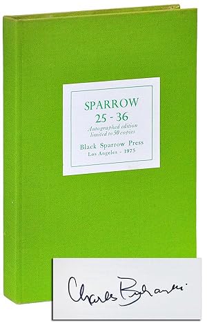 Imagen del vendedor de SPARROW 25-36 - DELUXE ISSUE, SIGNED a la venta por Captain Ahab's Rare Books, ABAA