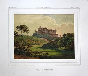 "Schloss Braunfels" - Schloss Braunfels Hessen Ansicht view