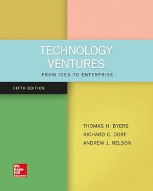 Imagen del vendedor de Technology Ventures : From Idea to Enterprise a la venta por GreatBookPrices