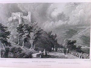 Ruins of Falkenberg, Ruinen von Falkenberg, Ruines du Chateau de Falkenberg, Burg Reichenstein li...