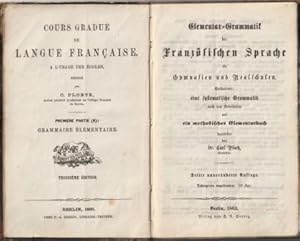 Seller image for Elementar-Grammatik der Franzsischen Sprache fr Gymnasien und Realschulen. for sale by Versandantiquariat Dr. Uwe Hanisch