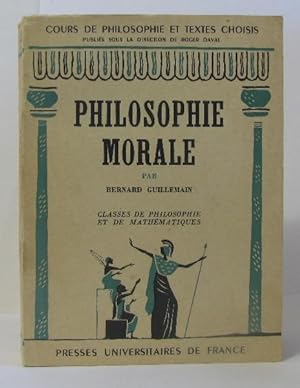 Imagen del vendedor de Philosophie morale classes de philosophie et de mathmatiques a la venta por crealivres