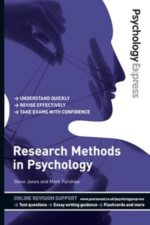 Immagine del venditore per Psychology Express: Research Methods in Psychology (Undergraduate Revision Gu. venduto da unifachbuch e.K.