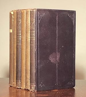 Seller image for Les Miserables. Five volume set: I. Fantine; II. Cosette; III. Marius; IV: Saint Denis and The Idyl of the Rue Plumet; V. Jean Valjean. + Biography of Victor Hugo. for sale by Moroccobound Fine Books, IOBA