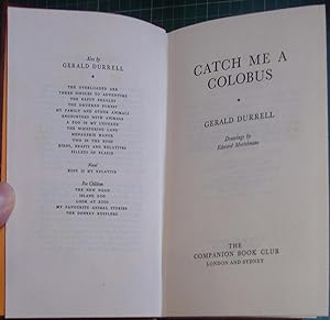 Imagen del vendedor de Catch Me A Colobus a la venta por Hanselled Books