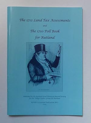 Bild des Verkufers fr 1712 Land Tax Assessments & 1710 Poll Book for Rutland zum Verkauf von Maynard & Bradley