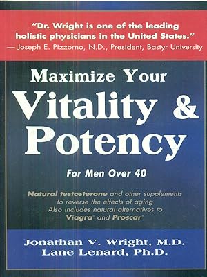 Immagine del venditore per Maximize Your Vitality & Potency: For Men Over 40 venduto da Librodifaccia
