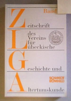 Seller image for Zeitschrift des Vereins fr Lbeckische Geschichte und Altertumskunde Band 67 for sale by ANTIQUARIAT Franke BRUDDENBOOKS