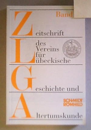 Seller image for Zeitschrift des Vereins fr Lbeckische Geschichte und Altertumskunde Band 70 for sale by ANTIQUARIAT Franke BRUDDENBOOKS