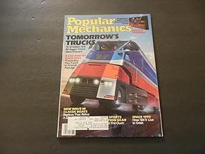 Popular Mechanics Jun 1986 Living In Orbit; Tomorrow's Trucks; Boats