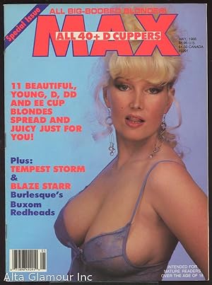 MAX MAGAZINE; All 40+ D-Cuppers Vol. 03, No. 03, May 1988