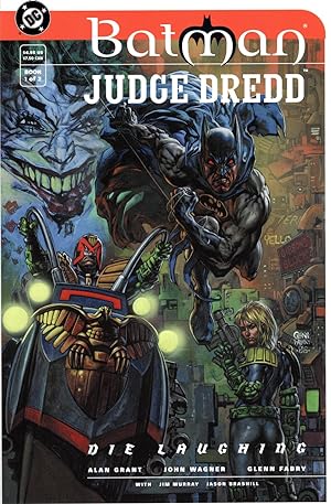 Bild des Verkufers fr Batman / Judge Dredd : Die Laughing, Book 1 zum Verkauf von Mojo Press Books