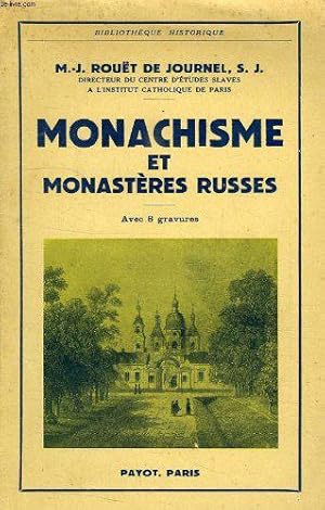 Bild des Verkufers fr Monachisme Et Monasteres Russes zum Verkauf von JLG_livres anciens et modernes