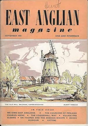 Seller image for East Anglian Magazine September 1958 (Vol 17 No 10) for sale by Joy Norfolk, Deez Books
