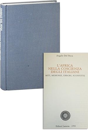 Bild des Verkufers fr L'Africa Nella Coscienza Degli Italiani: Miti, Memorie, Errori, Sconfitte zum Verkauf von Lorne Bair Rare Books, ABAA