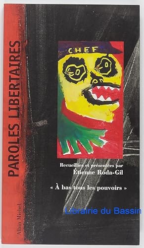 Seller image for Paroles Libertaires for sale by Librairie du Bassin