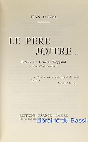 Seller image for Le Pre Joffre. for sale by Librairie du Bassin