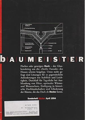 Baumeister, Sonderhelft Dächer April 1994