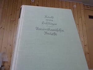 Amerikanische Briefe. - Mexikanische Briefe 1869 - 1871, Briefe aus Washington 1871 - 1881