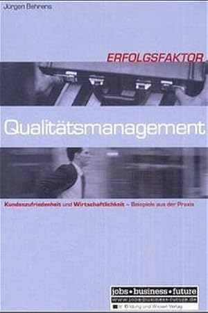 Imagen del vendedor de Erfolgsfaktor Qualittsmanagement a la venta por Antiquariat Bookfarm