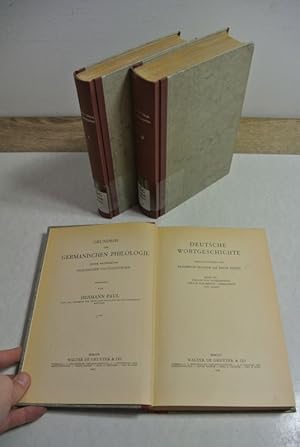 Bild des Verkufers fr Deutsche Wortgeschichte. Bde 1 - 3. (= Grundriss der germanischen Philologie, Bd. 17) zum Verkauf von Antiquariat Bookfarm