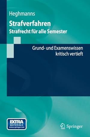 Bild des Verkufers fr Strafverfahren zum Verkauf von BuchWeltWeit Ludwig Meier e.K.