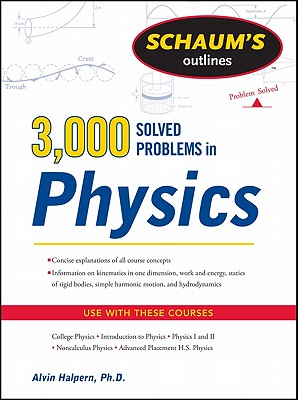 Imagen del vendedor de Schaum's 3,000 Solved Problems in Physics (Paperback or Softback) a la venta por BargainBookStores