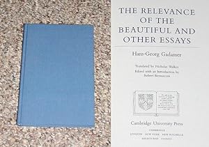 Bild des Verkufers fr THE RELEVANCE OF THE BEAUTIFUL AND OTHER ESSAYS - Rare Fine Copy of The First American Edition/First Printing zum Verkauf von ModernRare