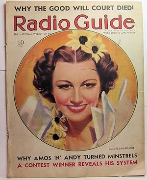 Image du vendeur pour THE RHYTHM OF STATE STREET RADIO GUIDE WEEK ENDING JAN. 9, 1937 (GLADYS SWARTHOUT ON COVER) mis en vente par Rose City Books
